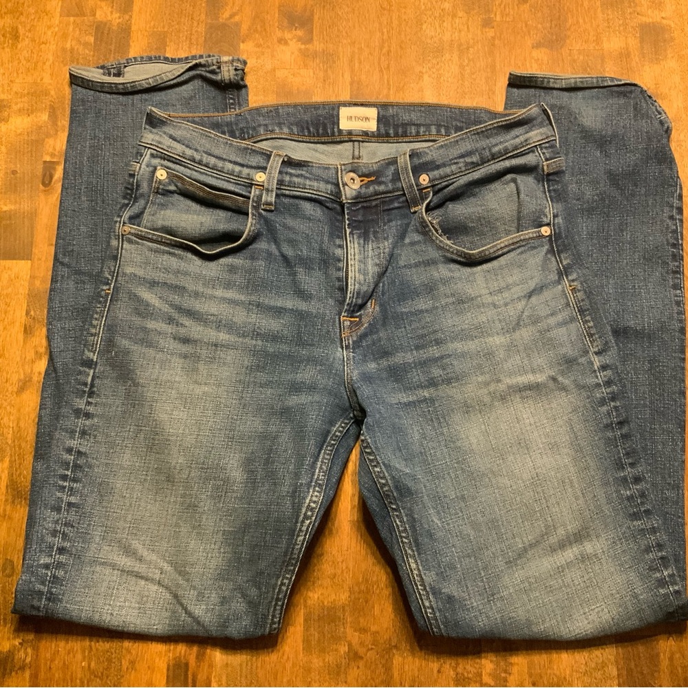 Hudson Byron Straight Fit Jeans size 34x32